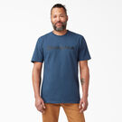Short Sleeve Relaxed Fit Icon Graphic T-Shirt - Midnight Blue &#40;AMB&#41;