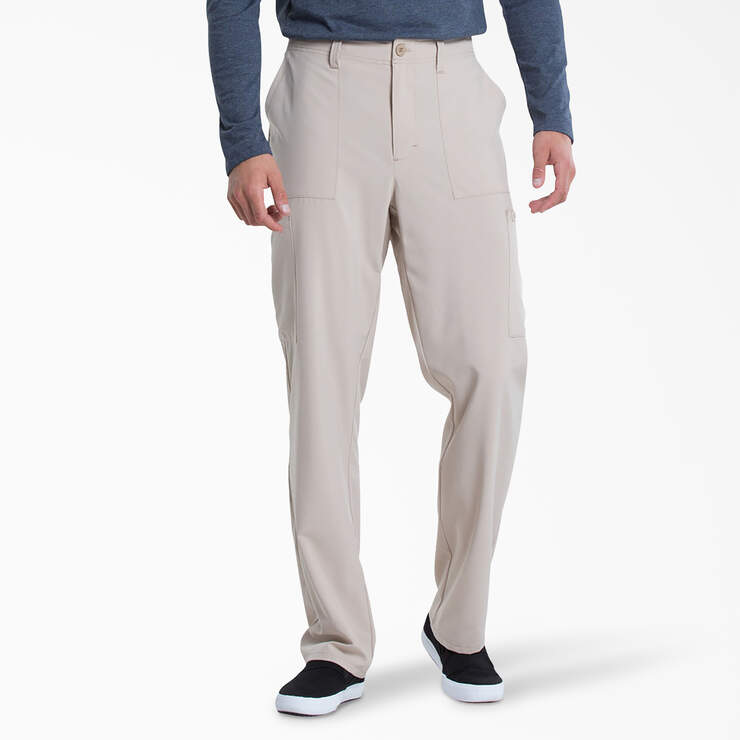 Men's EDS Essentials Scrub Pants - Khaki (KH) image number 1