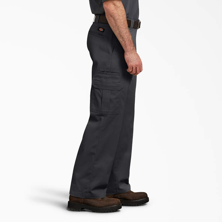 FLEX Relaxed Fit Cargo Pants - Black (BK) image number 3