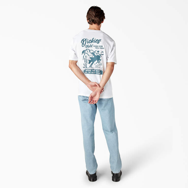 Dighton Graphic T-Shirt - White (WH) image number 6