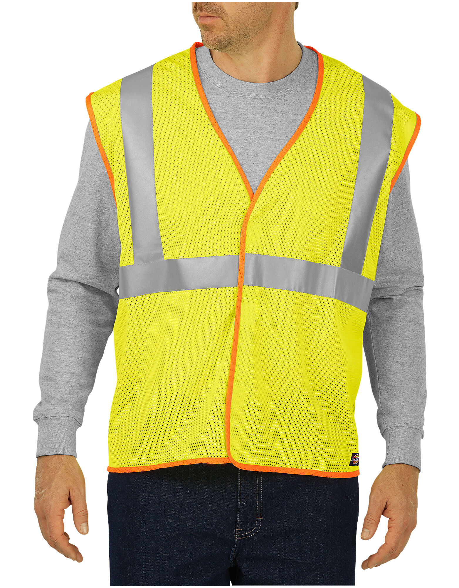 High Visibility ANSI Mesh Vest, Class 2 | Mens High Visibility | Dickies