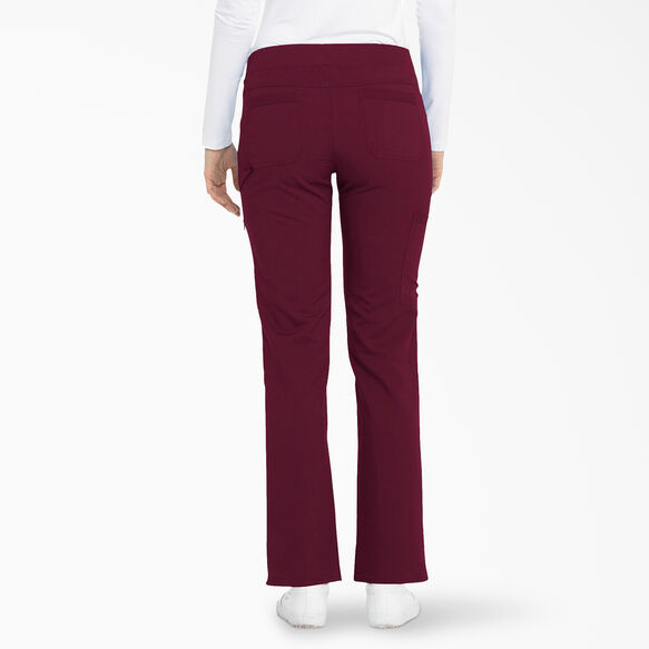 Women&#39;s Balance Tapered Leg Scrub Pants - Wine &#40;WIN&#41;