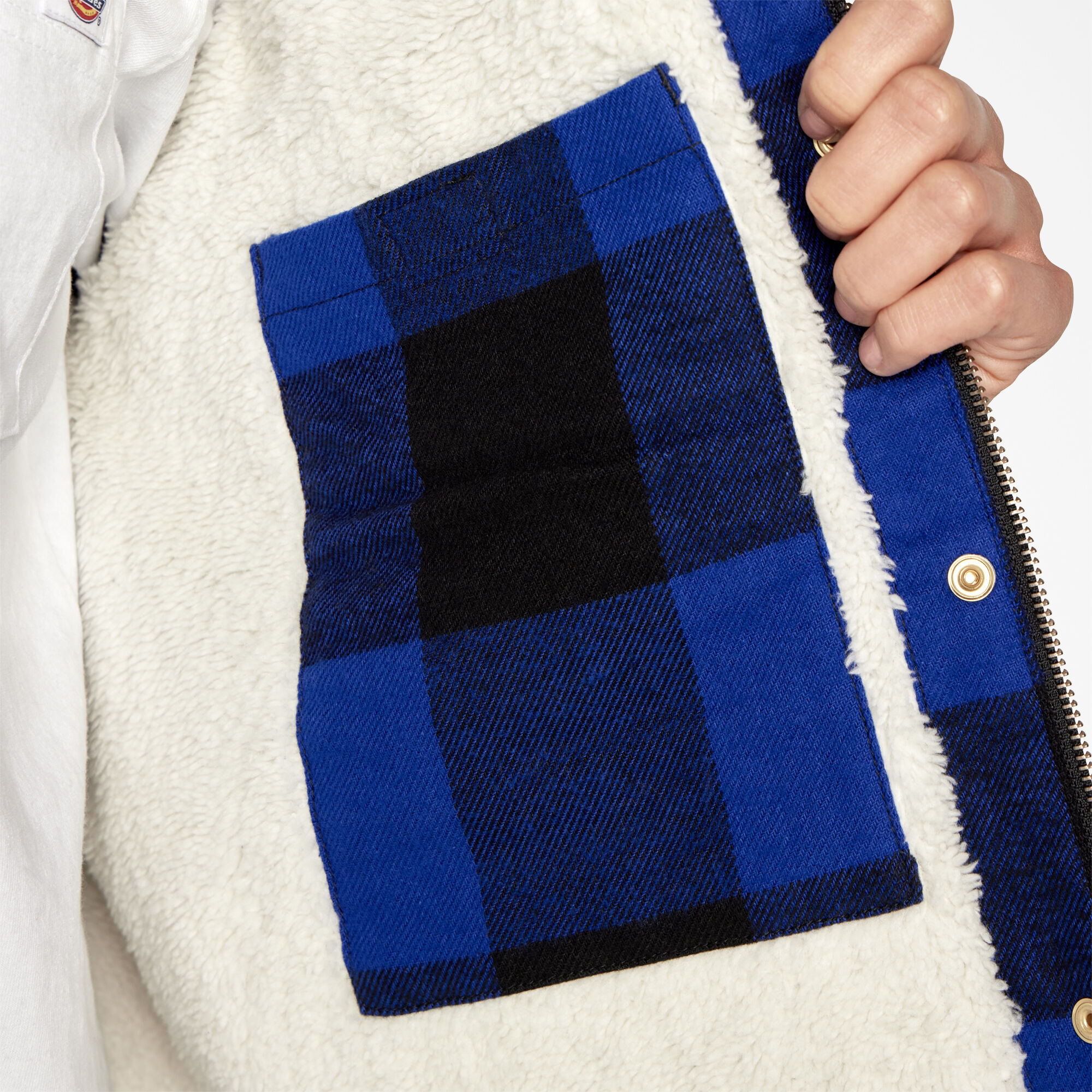 Womens fleece flannel jacket hot sale