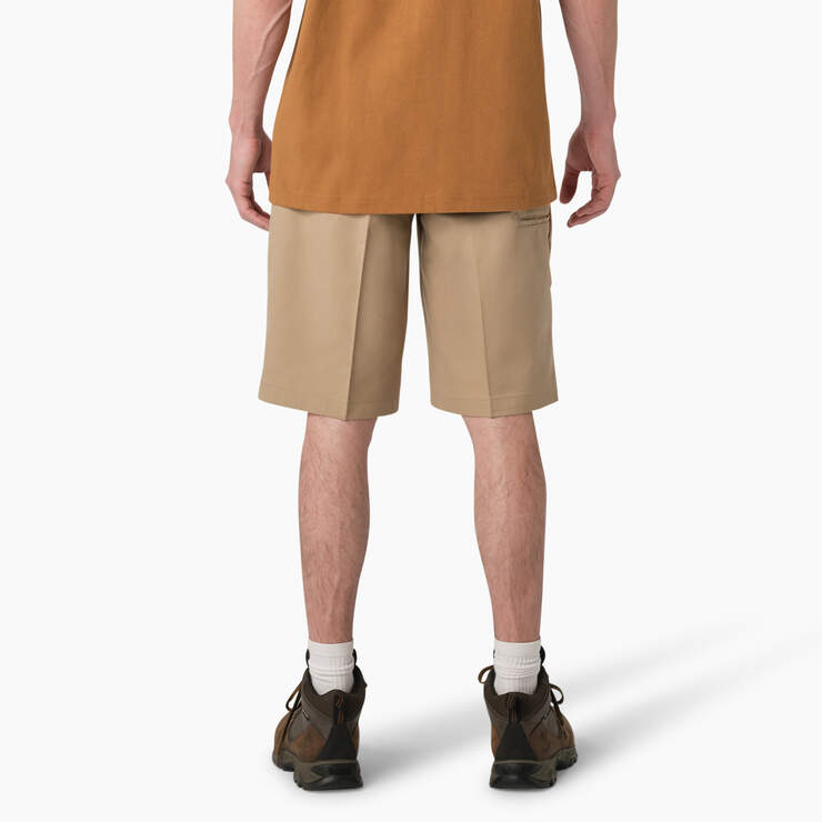 FLEX Cooling Active Waist Regular Fit Shorts, 13" - Desert Sand (DS) image number 2