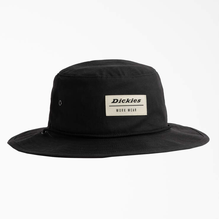 Twill Boonie Hat - Black (BK) image number 1