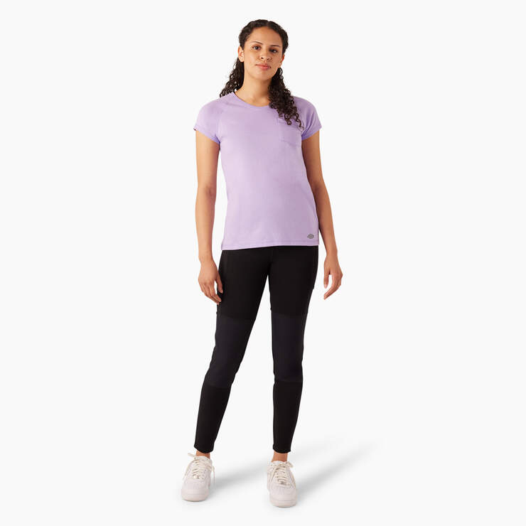 Women's Cooling Short Sleeve Pocket T-Shirt - Purple Rose (UR2) image number 3