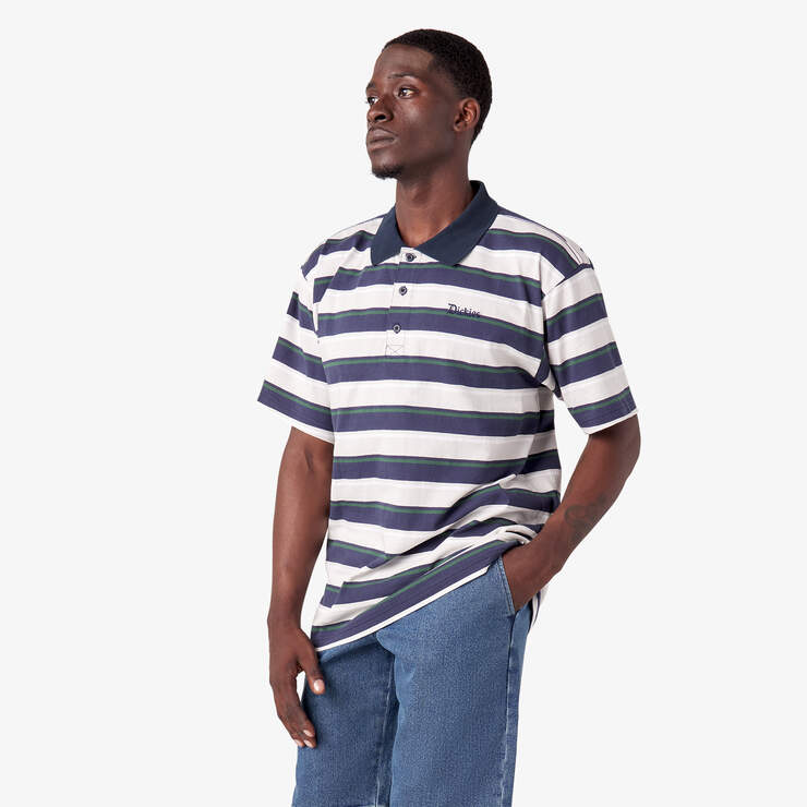 Guy Mariano Short Sleeve Polo Shirt - Guy Mariano Stripe (GMG) image number 3