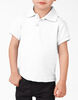 Toddler Piqu&eacute; Short Sleeve Polo - White &#40;WH&#41;