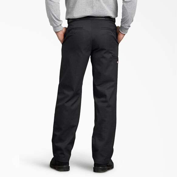 FLEX Regular Fit Double Knee Work Pants - Black &#40;BK&#41;