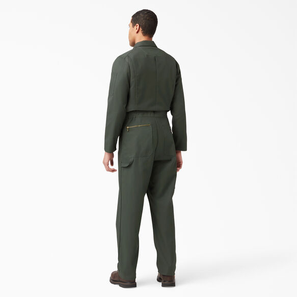Deluxe Blended Long Sleeve Coveralls - Olive Green &#40;OG&#41;