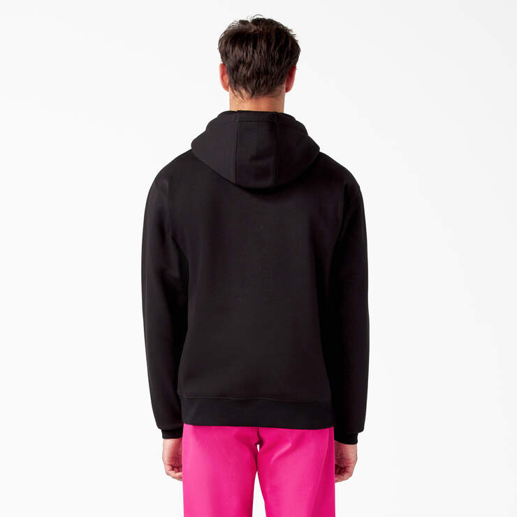 Breast Cancer Awareness Logo Hoodie - Black (KBK) image number 2