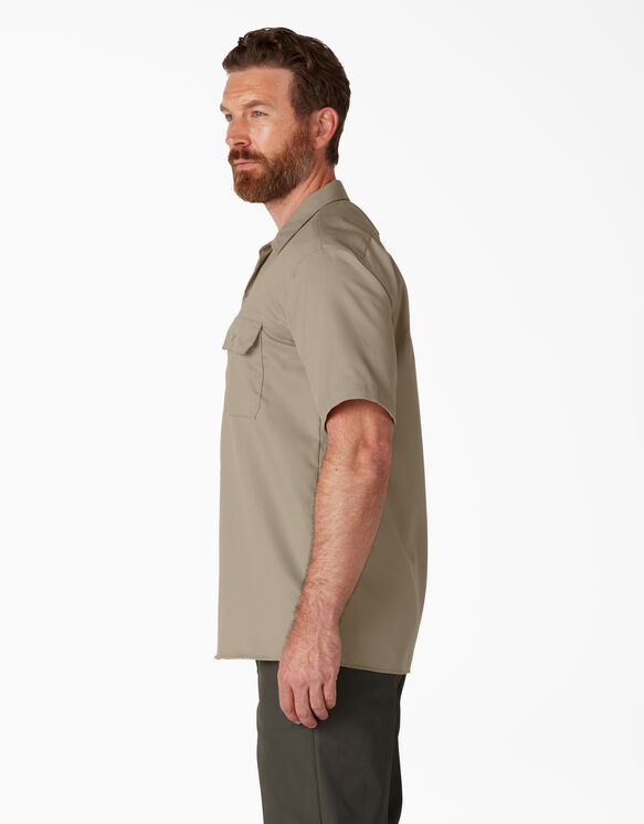 Short Sleeve Work Shirt - Desert Khaki &#40;DS&#41;