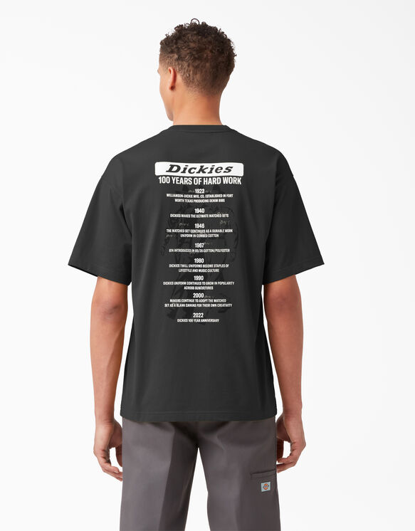 100 Year Milestone Graphic T-Shirt - Black &#40;BKX&#41;
