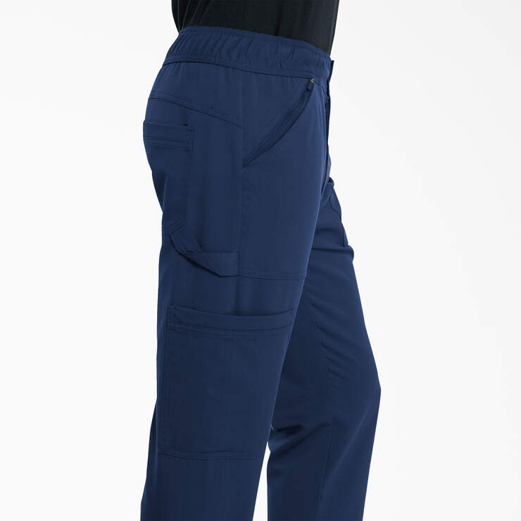 Men's Balance Zip Fly Scrub Pants - Navy Blue (NVY) image number 5