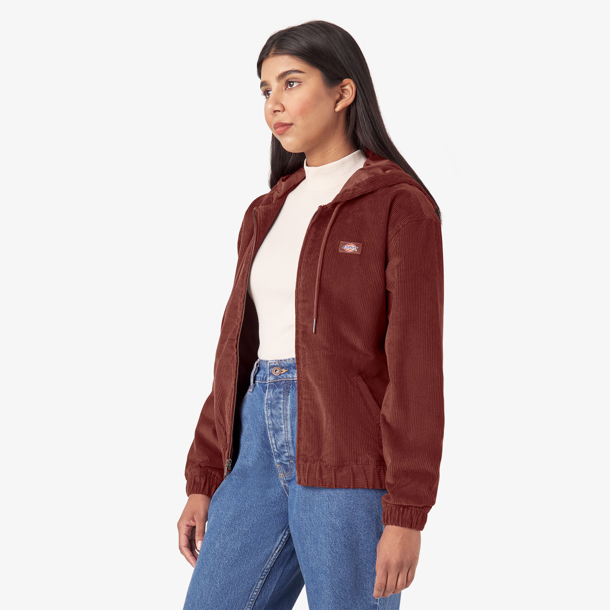 Corduroy fleece outlet jacket women's