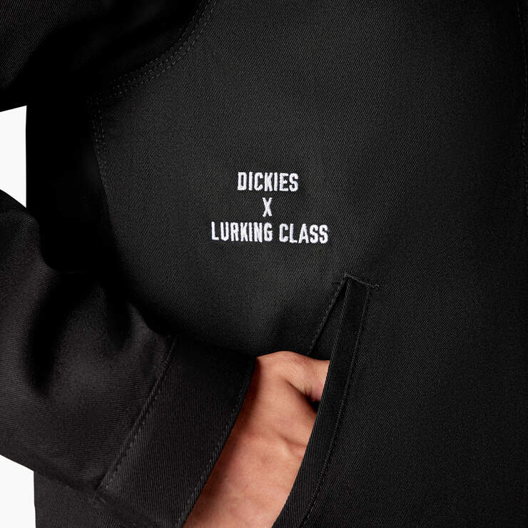 Dickies x Lurking Class Eisenhower Jacket - Black (BKX) image number 9