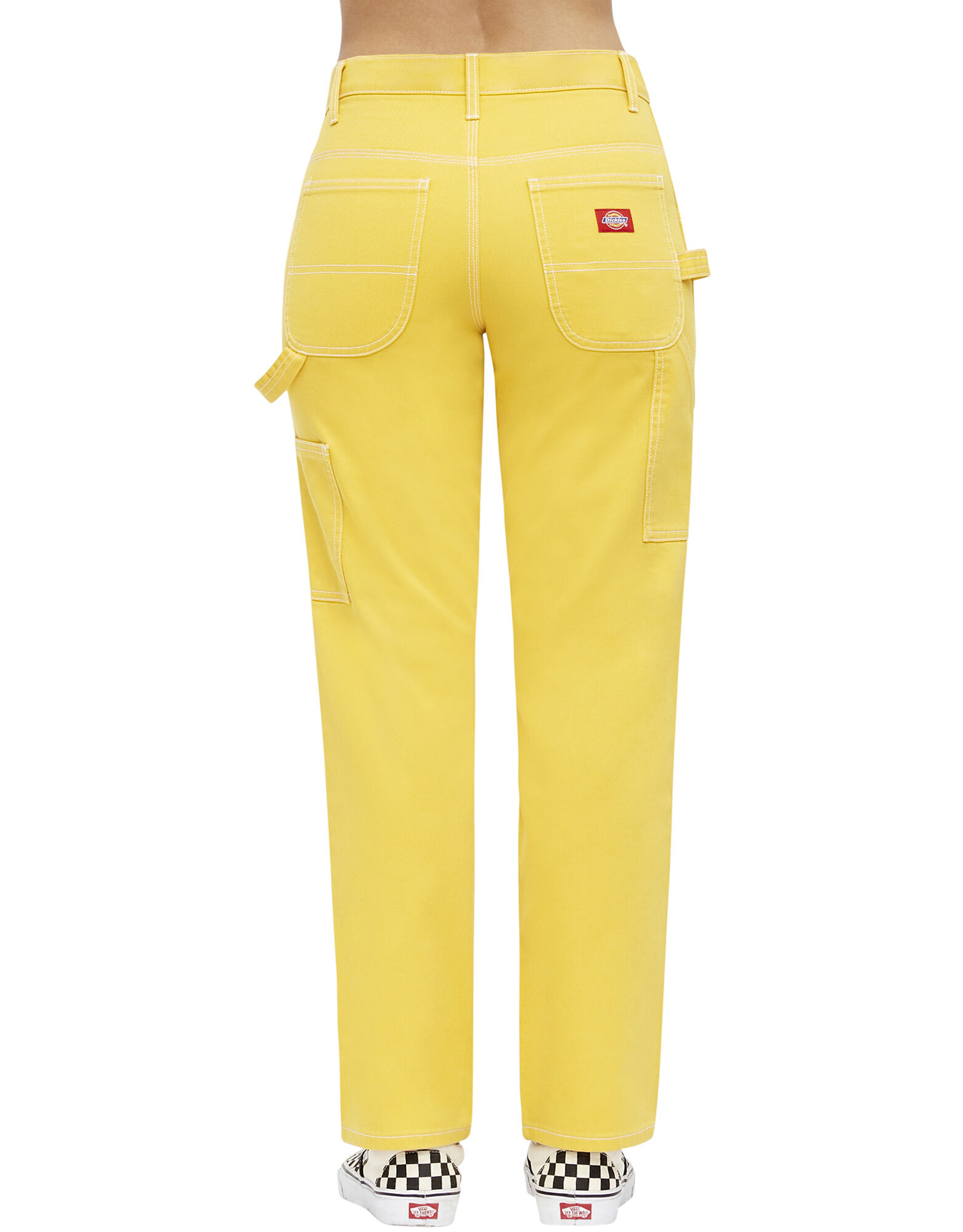 dickies carpenter yellow overalls