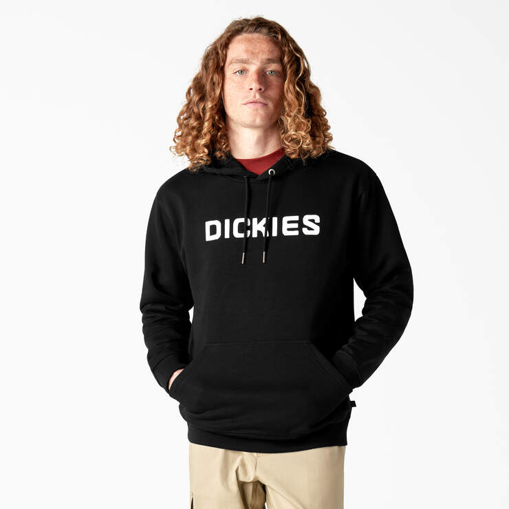 Dickies Skateboarding Graphic Hoodie - Black (KBK) image number 1