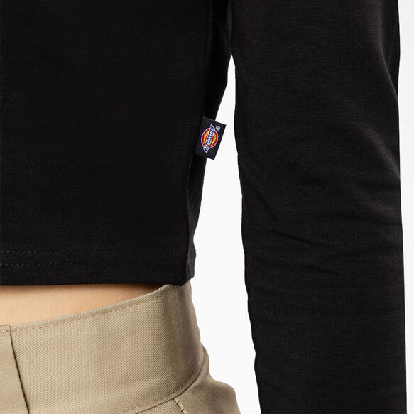Women&#39;s Maple Valley Long Sleeve Cropped T-Shirt - Black &#40;KBK&#41;