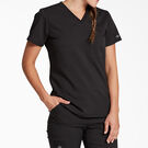 Women&#39;s Balance V-Neck Chest Pocket Scrub Top - Black &#40;BLK&#41;