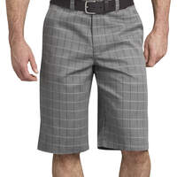 Icon Flex Plaid 13" Shorts - Smoke Gray (SM)