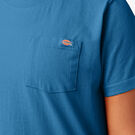 Women&#39;s Plus Short Sleeve Heavyweight T-Shirt - Vallarta Blue &#40;V2B&#41;
