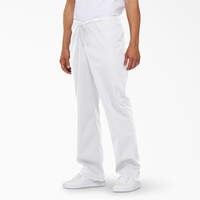 Unisex EDS Signature Scrub Pants - White (DWH)