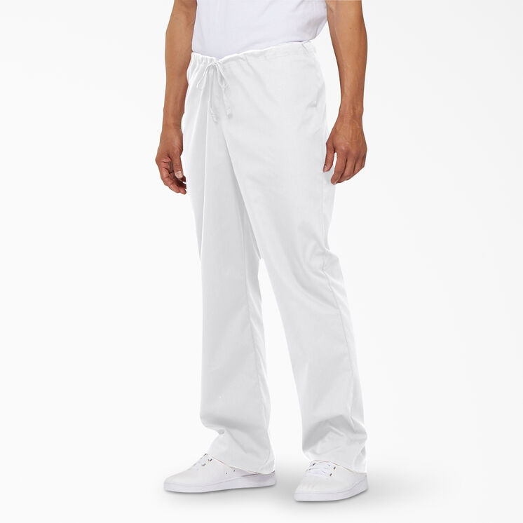 Unisex EDS Signature Scrub Pants - White &#40;DWH&#41;