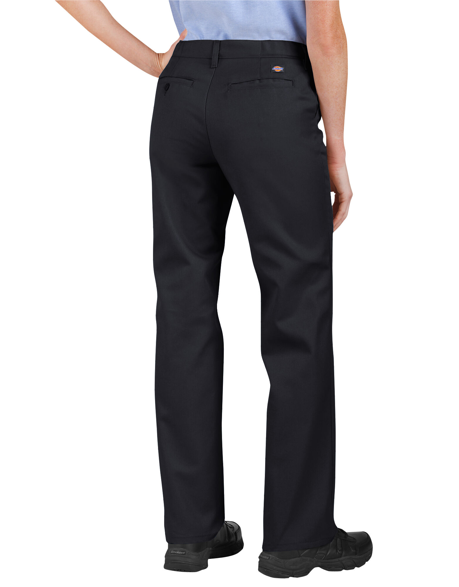 dickies flat front comfort waist flex pant