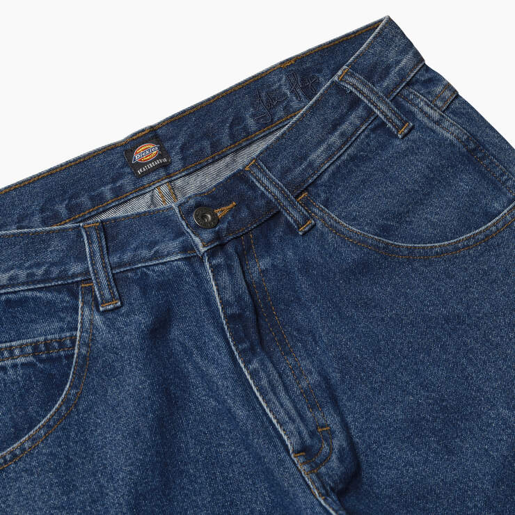 Jake Hayes Relaxed Fit Jeans - Stonewashed Vintage Blue (WVB) image number 6
