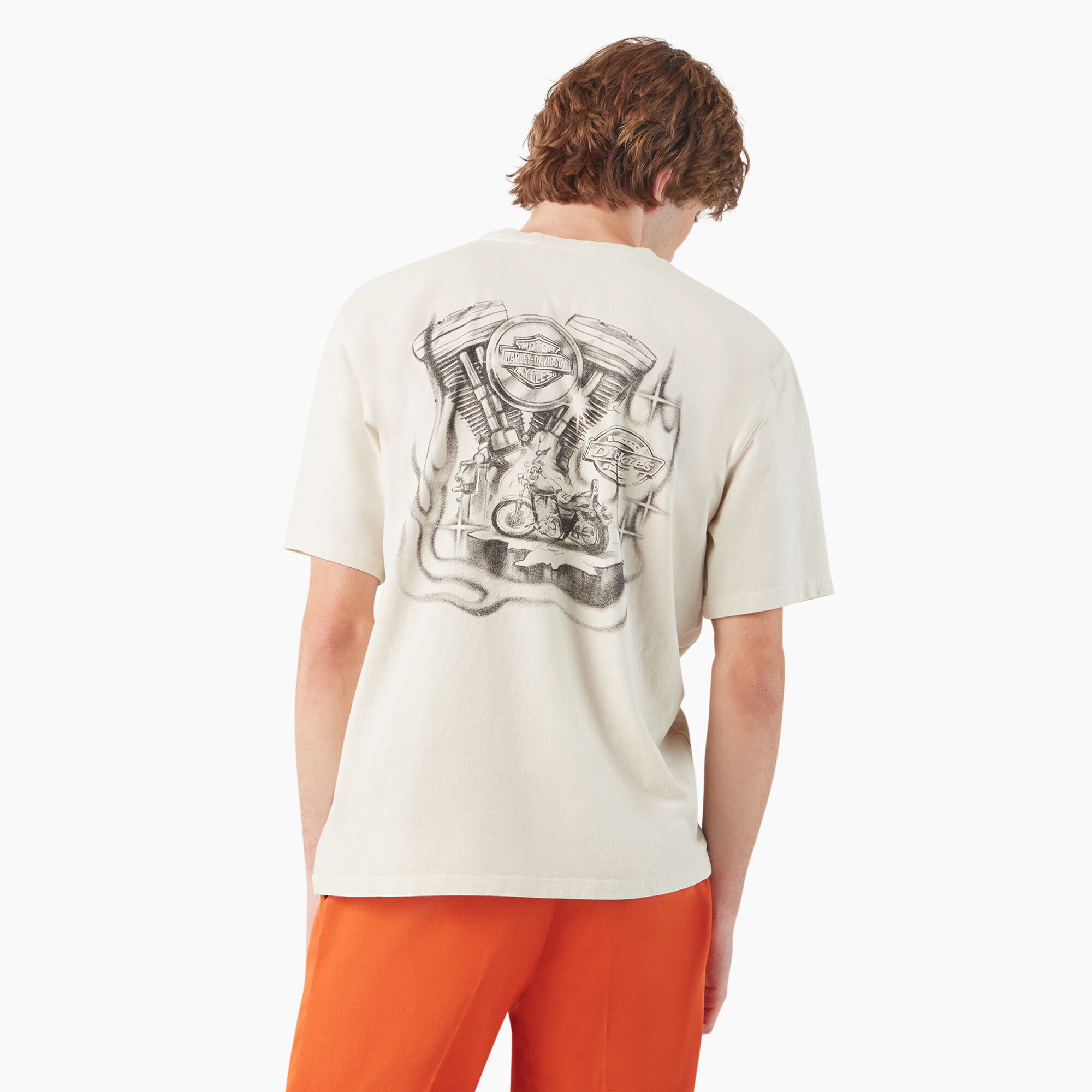 Dickies x Harley-Davidson Heavyweight V-Twin Engine Tee