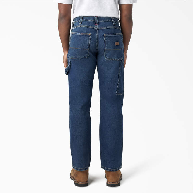 FLEX Relaxed Fit Double Knee Jeans - Medium Denim Wash (MWI) image number 2