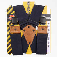 WELKINLAND 2Inch-Wide Full Elastic Suspenders, Heavy Duty Suspenders, Men's Suspenders, Work Suspenders, Work Suspenders for Men, Suspenders with Hooks