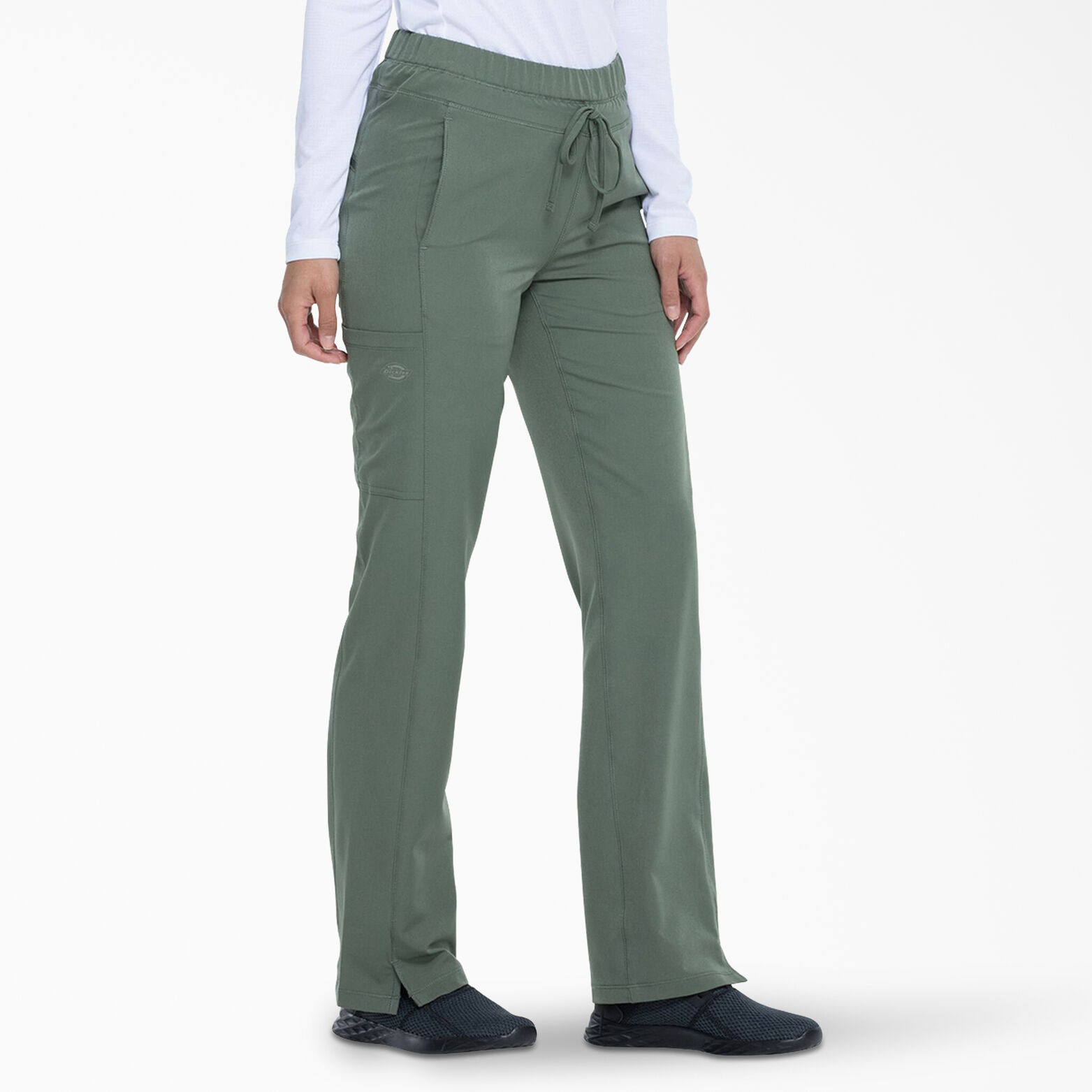 olive green flare pants