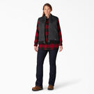 Women&rsquo;s Plus Quilted Vest - Black &#40;BK&#41;