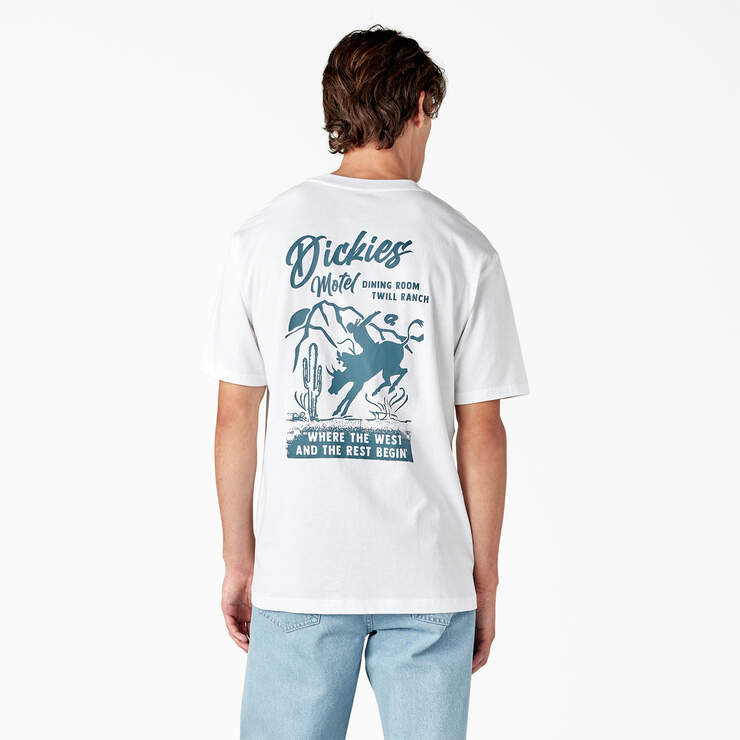 Dighton Graphic T-Shirt - White (WH) image number 1