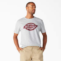 Short Sleeve Relaxed Fit Graphic T-Shirt - Heather Gray (HG)