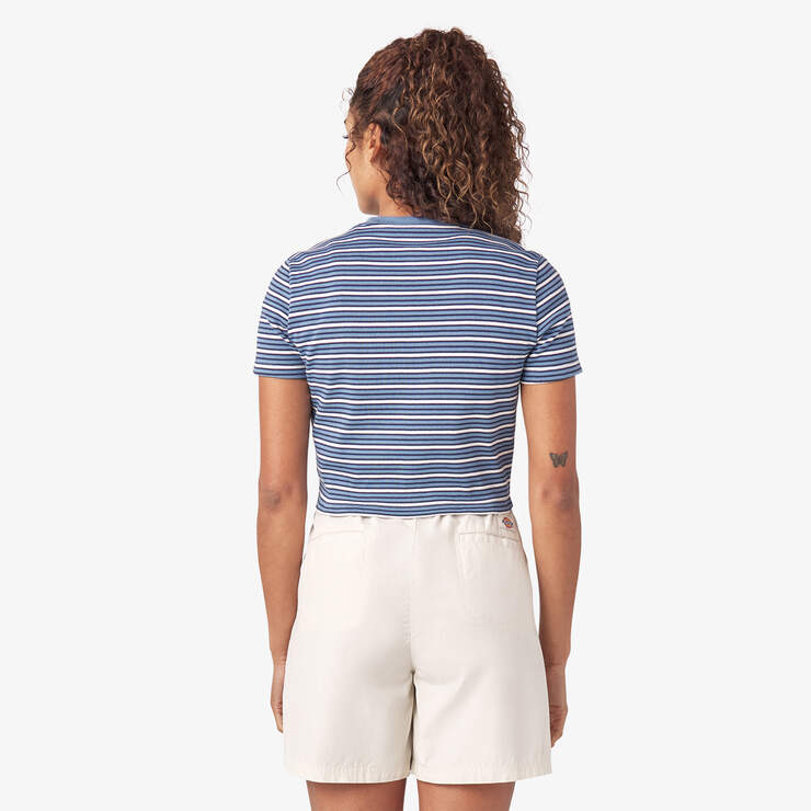 Women’s Altoona Striped T-Shirt - Coronet Garden Stripe (NST) image number 2