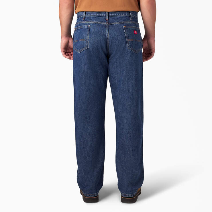 Regular Fit Jeans - Stonewashed Indigo Blue (SNB) image number 5