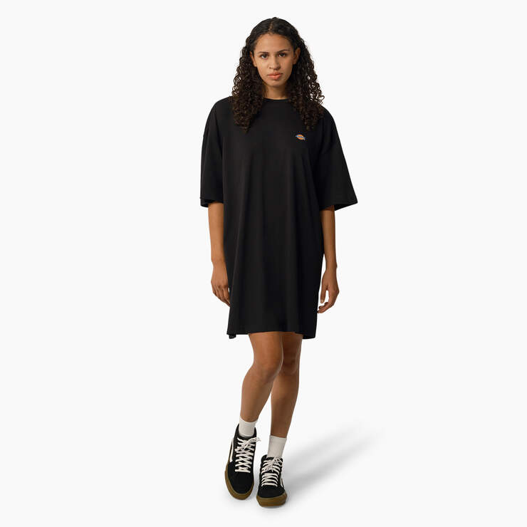 Women's Mapleton T-Shirt Dress - Black (KBK) image number 1