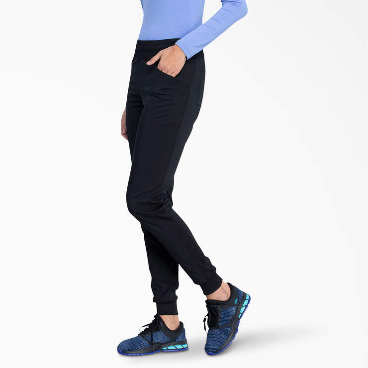Women's Balance Jogger Scrub Pants - Black (BLK) image number 3