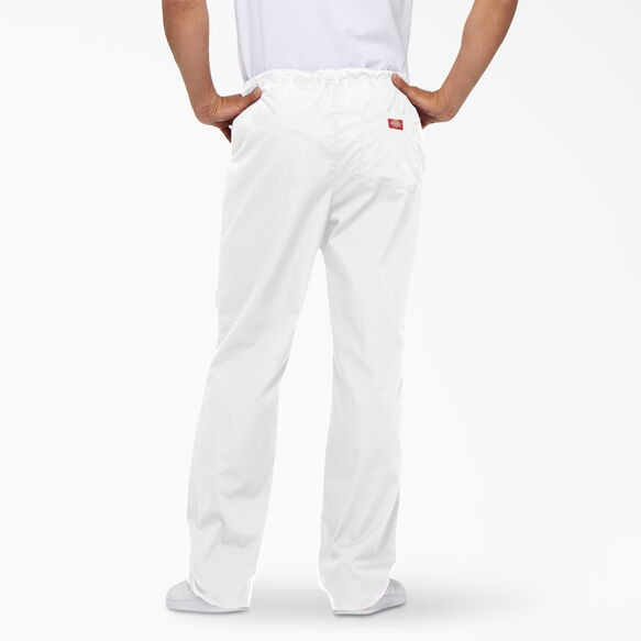 Unisex EDS Signature Scrub Pants - White &#40;DWH&#41;