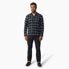 Dickies 1922 Long Sleeve Shirt - Blue Plaid &#40;BP&#41;