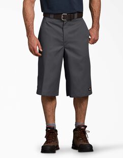 Loose Fit Multi-Use Pocket Work Shorts, 15&quot; - Charcoal Gray &#40;CH&#41;
