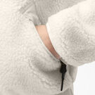 Women&#39;s Red Chute Fleece Jacket - White &#40;WH&#41;