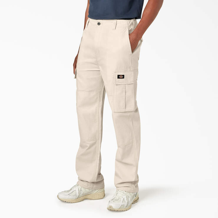 Eagle Bend Relaxed Fit Double Knee Cargo Pants - Stone Whitecap Gray (SN9) image number 3