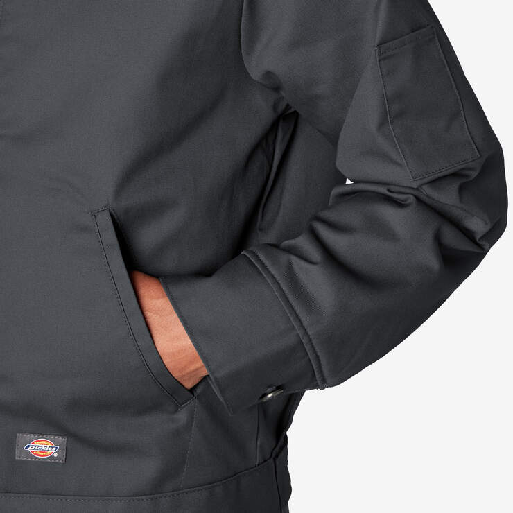 Insulated Eisenhower Jacket - Charcoal Gray (CH) image number 8