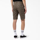 Silver Firs Slim Fit Shorts, 11&quot; - Leopard Print &#40;LPT&#41;