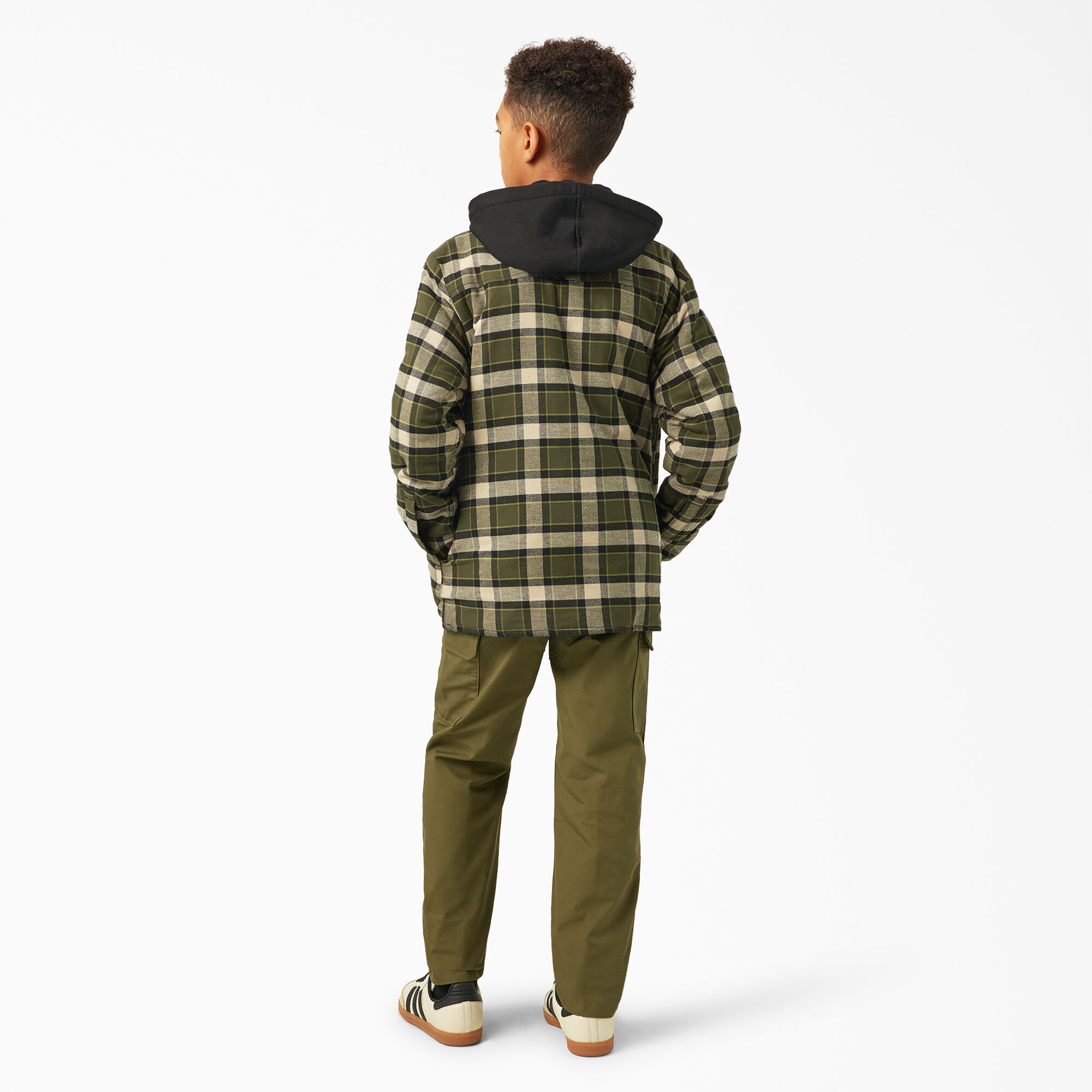 Boys Flannel Shirt Jacket Dickies US