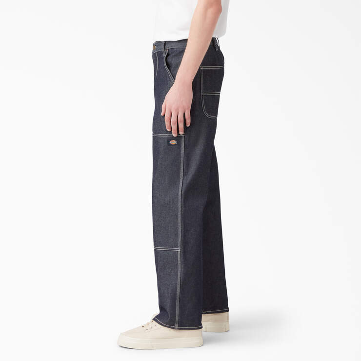 100 Year Denim Double Knee Jeans - Indigo Blue (NB) image number 3